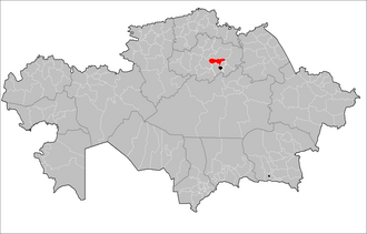 Shoʻrtandi tumani xaritada