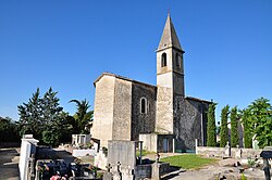 Skyline of Thèze, Alpes-de-Haute-Provence