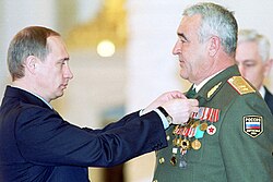 Vladimir Putin with Vladimir Bulgakov-1