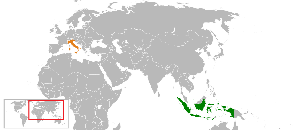 Fayl:Indonesia Italy Locator.svg