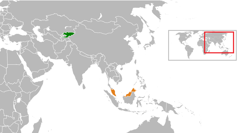 Fayl:Kyrgyzstan Malaysia Locator.svg