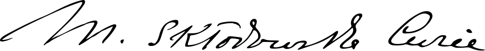 Fayl:Marie Curie Skłodowska Signature Polish.svg