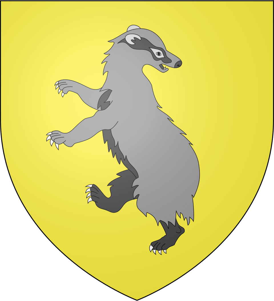Fayl:Coat of arms Hufflepuff.svg