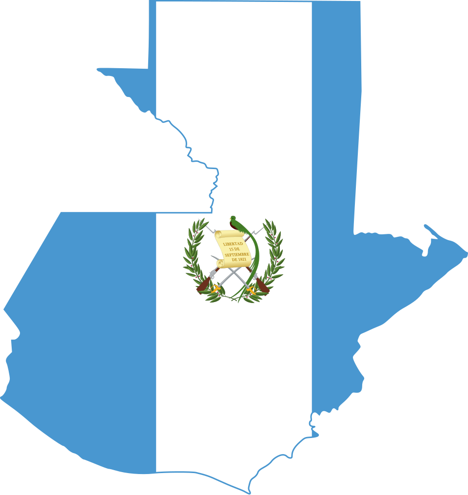 Fayl:Flag map of Guatemala.svg