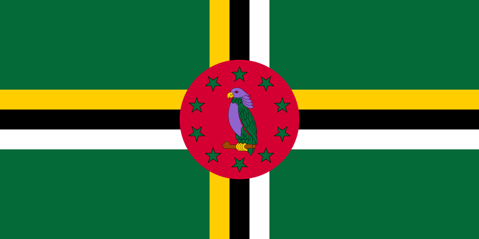 Fayl:Flag of Dominica.svg