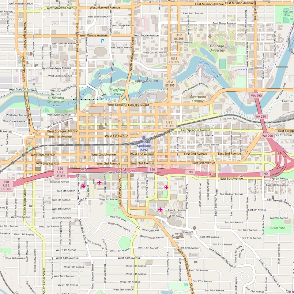Fayl:Location Map United States Spokane.png