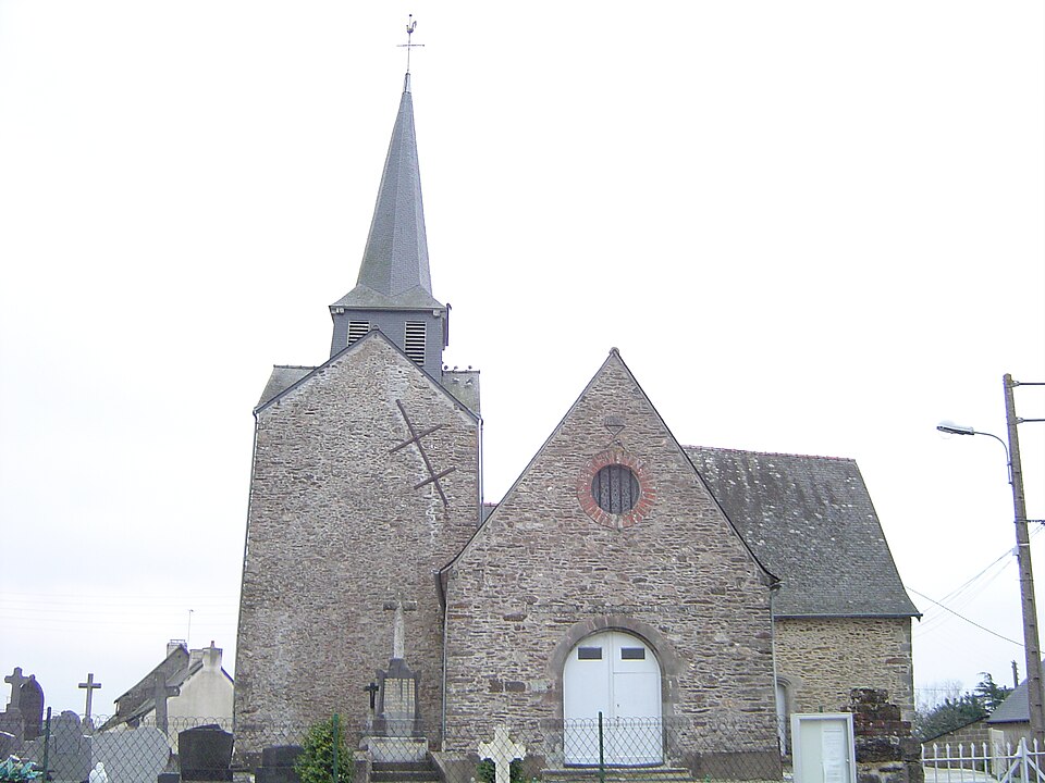Fayl:Chateaubourg Eglise Saint Melaine.jpg