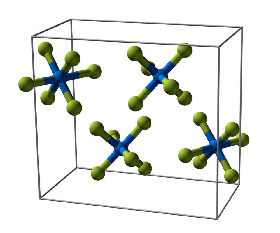 Fayl:Uranium-hexafluoride-unit-cell-3D-balls.png