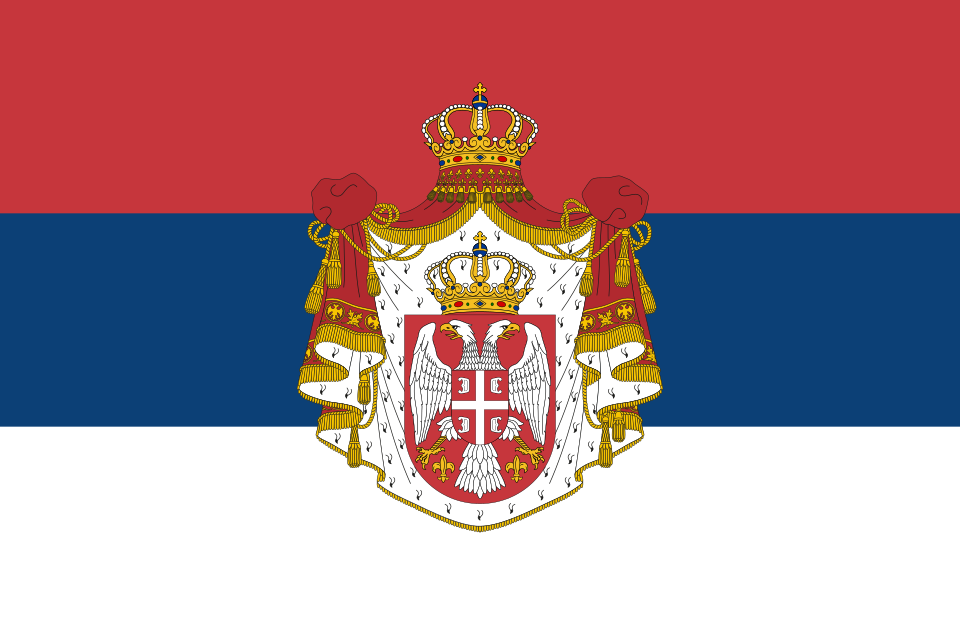 Fayl:Flag of Serbia (1882–1918).svg