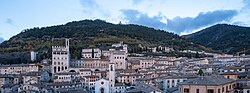 Skyline of Gubbio