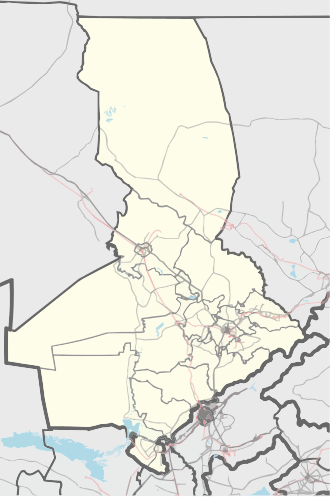 Kentau xaritada