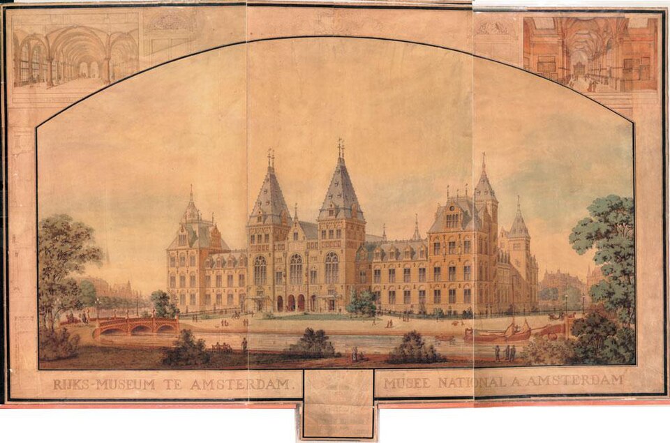 Fayl:P.J.H. Cuypers Rijksmuseum perspective.jpg