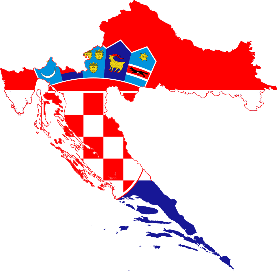 Fayl:Flag map of Croatia.svg