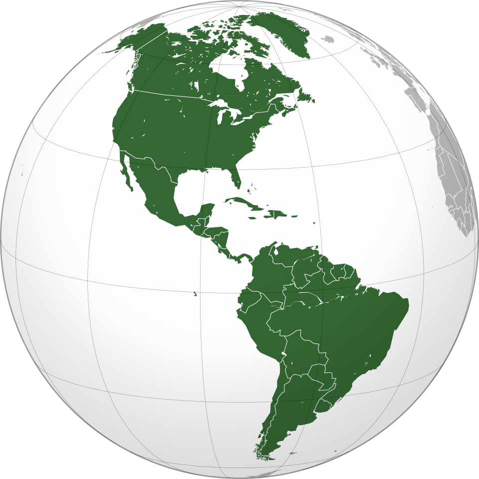 Fayl:Americas (orthographic projection).svg