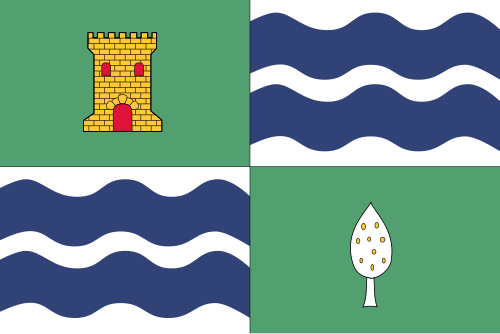 Fayl:Bandera de Mequinensa.svg