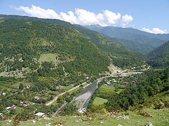 Blick ins Lugella-Tal