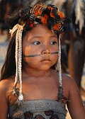 Terena qabilasidan boʻlgan qiz
