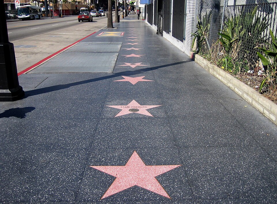Fayl:Stan Freberg Walk of fame.jpg