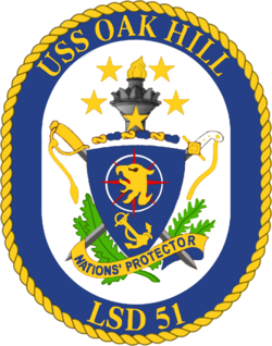 Crest of the USS Oak Hill