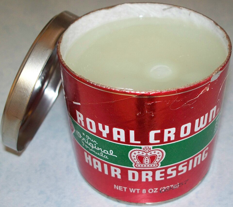 Fayl:Can of Pomade (Royal Crown).jpg