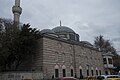 Sinan posho masjidining janubi-gʻarbiy tomondan tashqi koʻrinishi