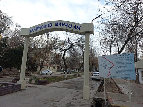 Yashnobod mahallasi arkasi