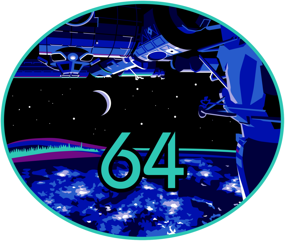 Fayl:ISS Expedition 64 Patch.png