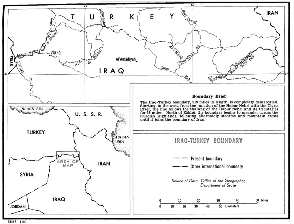 Fayl:Iraq Turkey border map.png