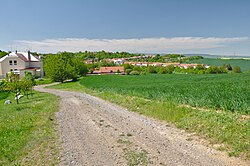 Skyline of Moravské Málkovice