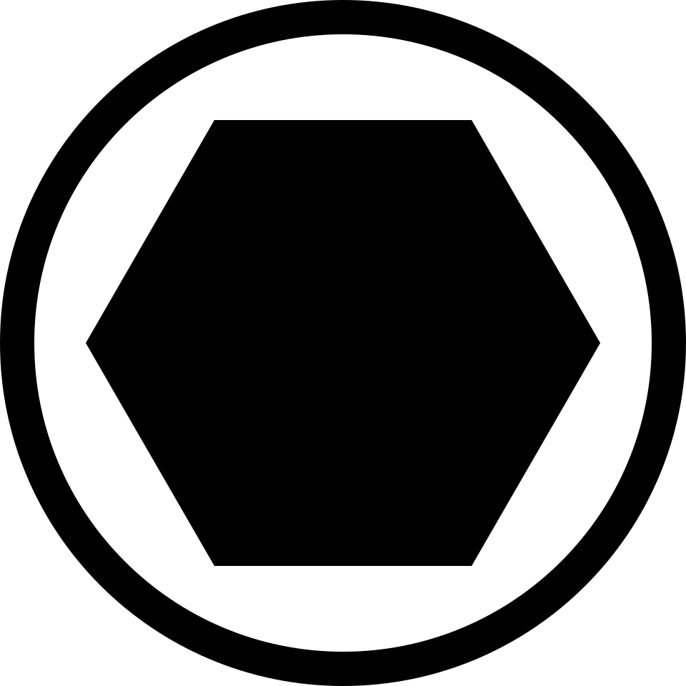 Fayl:Screw Head - Hex Socket.svg