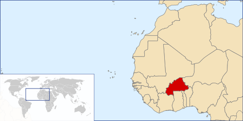 Location of Yuqori Volta Respublikasi