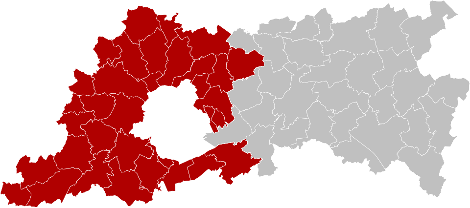 Fayl:Arrondissement Halle-Vilvoorde Belgium Map.svg