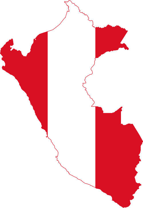 Fayl:Flag-map of Peru.svg