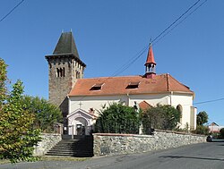 Skyline of Pertoltice