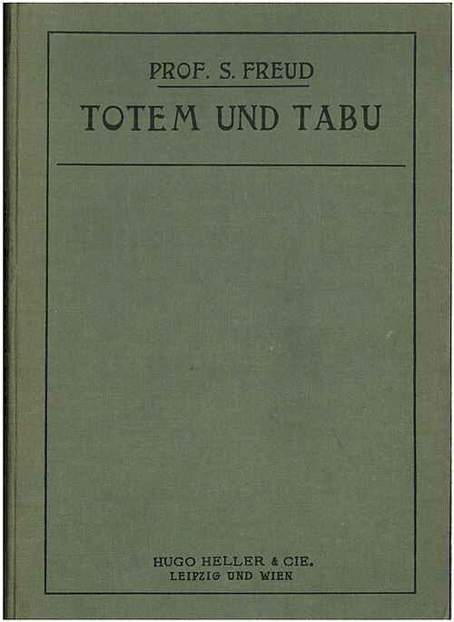 Fayl:Freud 1913 Totem und Tabu.jpg