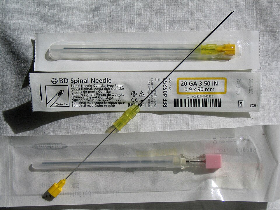 Fayl:Spinal needles.jpg