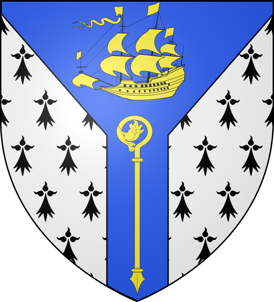 Fayl:Blason ville fr Landévennec (29).svg