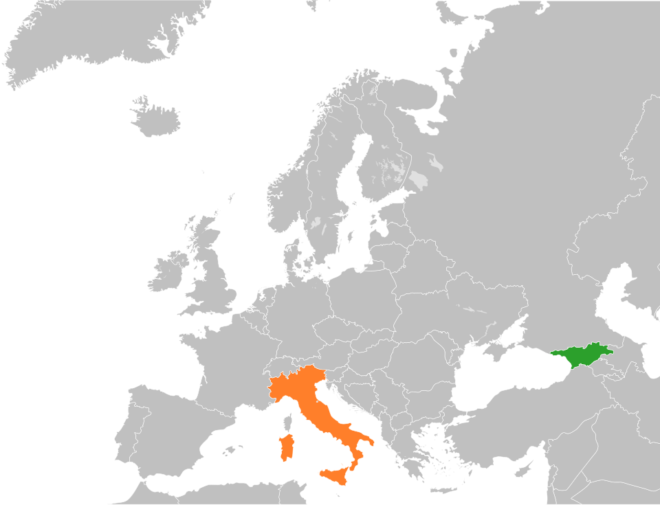 Fayl:Georgia Italy Locator.svg