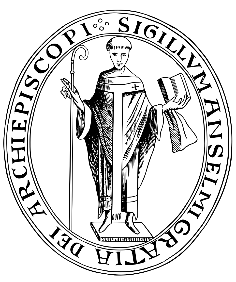 Fayl:Anselm of Canterbury, seal.svg