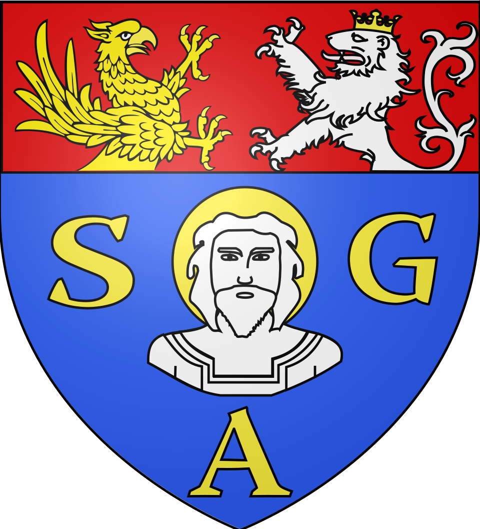 Fayl:Blason ville fr Saint-Genis-l'Argentière (69).svg