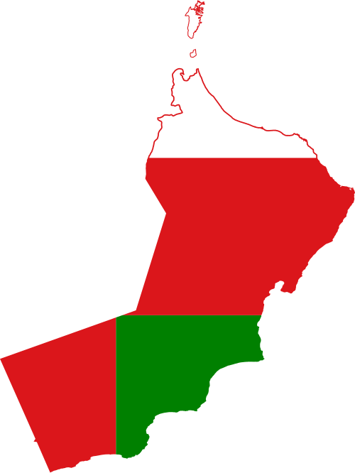 Fayl:Flag map of Oman.svg