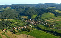 Skyline of Hostětín
