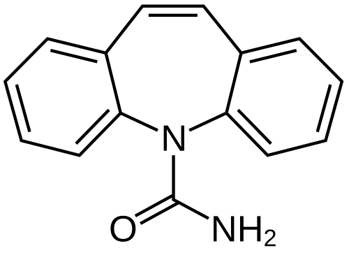 Fayl:Carbamazepine Structure.svg