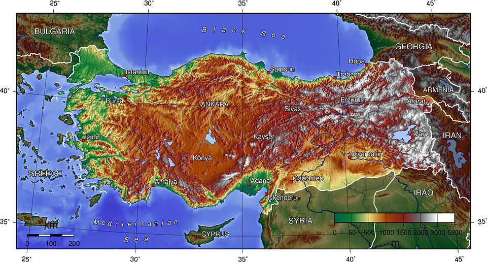 Fayl:Turkey topo.jpg