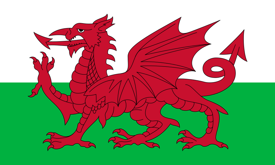 Fayl:Flag of Wales.svg