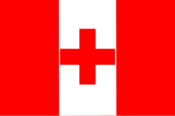 2:3 Boina Qirolligining bayrog'i, Peru bayrog'iga o'xshash