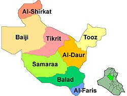 Skyline of Samarra tumani