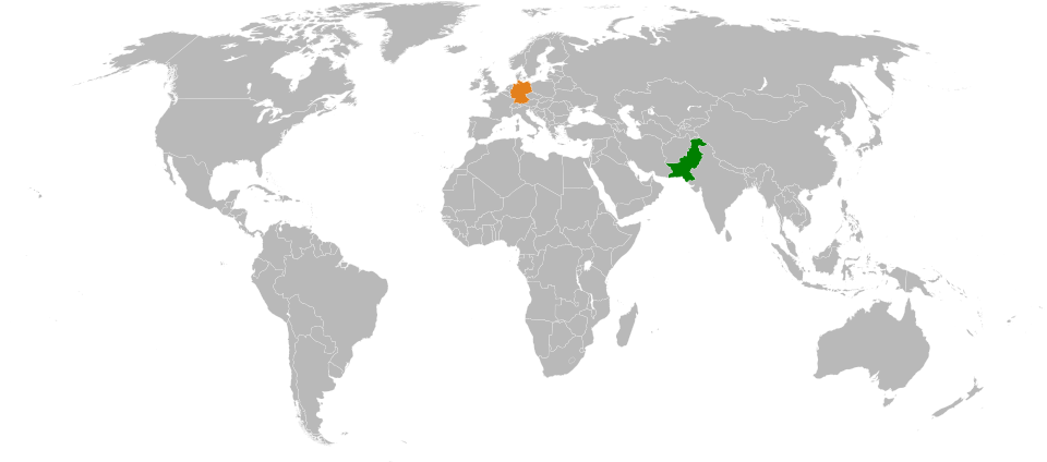 Fayl:Pakistan Germany Locator.svg