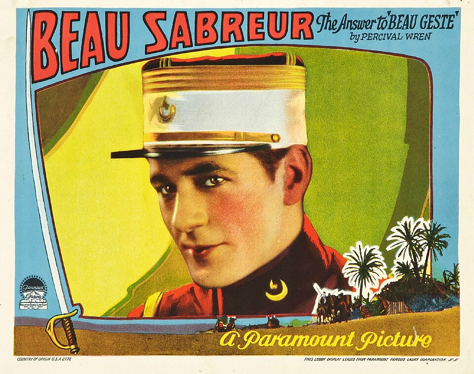 Fayl:Beau Sabreur 1928 Poster.jpg