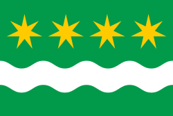 Flag of the municipality of Winsum